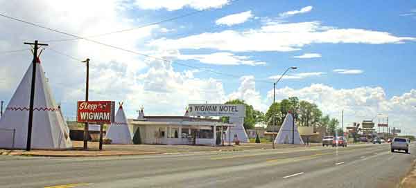 ROUTE 66 - Arizona - Holbrook - wigwam motel