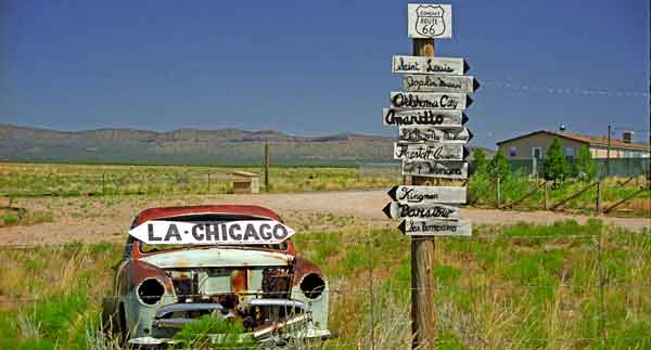 Route 66 Truxton Arizona