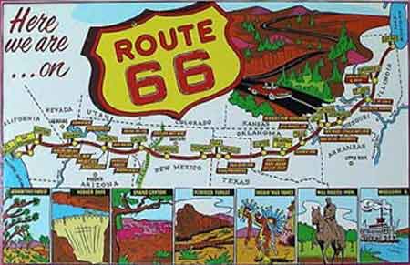Route 66 Californie