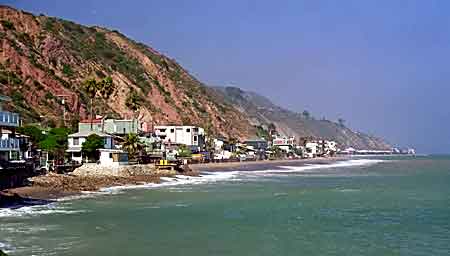 plage de Malibu Route 66 Californie