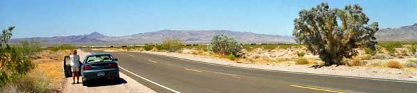 Route 66 desert de Mojave Californie 