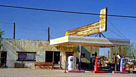 roys cafe Route 66 desert de Mojave Californie