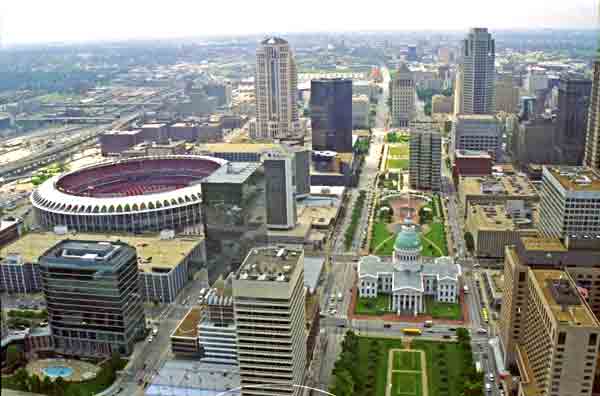 vue de St Louis Missouri Route 66 