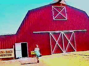 Route 66 Oklahoma Musée Barn farm Elk City