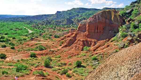 Palo duro canyon Texas Route 66 