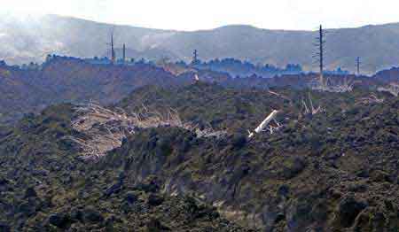 champ de lave Etna Sicile