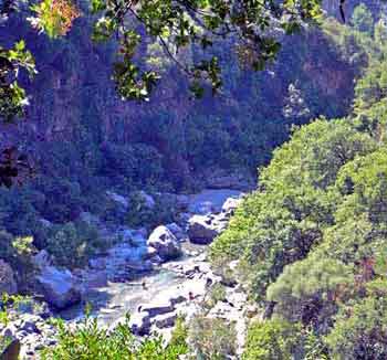 gorges de l'alcantara Sicile