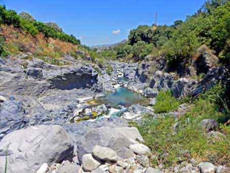 gorges de l'alcantara Sicile