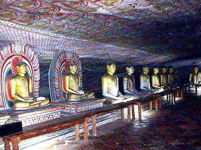 temple de Dambulla Sri Lanka