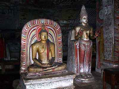 temple de Dambulla Sri Lanka