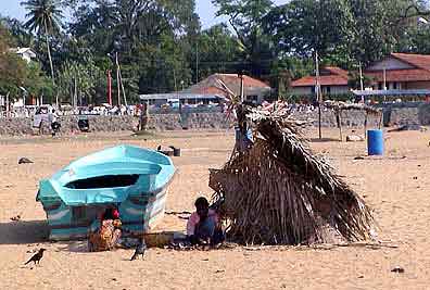 plage Negombo Sri lanka