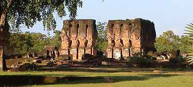 Polonnaruwa les ruines du palais Sri lanka 