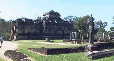 Polonnaruwa les ruines du palais Sri lanka 