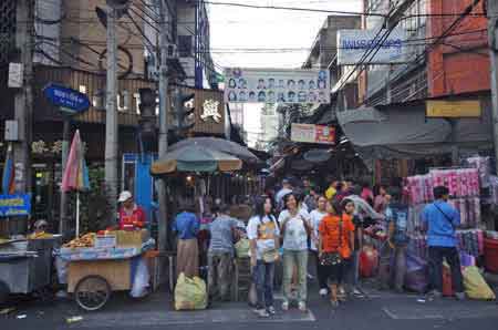 Thailande  Bangkok Quartier chinois