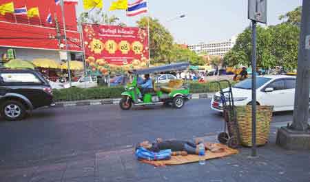 Thailande  Bangkok Quartier chinois