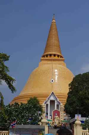 Nakhon Pathom le plus haut Chedi du monde bouddhique Thaïlande 