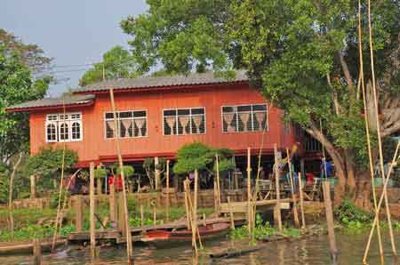 Chao Phraya fleuve royal Thailande