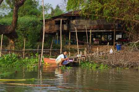 Chao Phraya fleuve royal Thailande