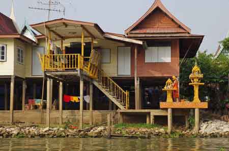 Chao Phraya fleuve royal Thailande