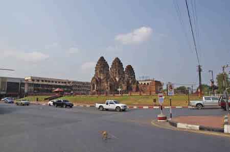 temple Kmer  Lopburi  Thaïlande