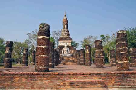temple historique de Sukhotha&iuml; - Thailande
