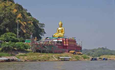 Thaïlande - le triangle d'or sur le Mékong