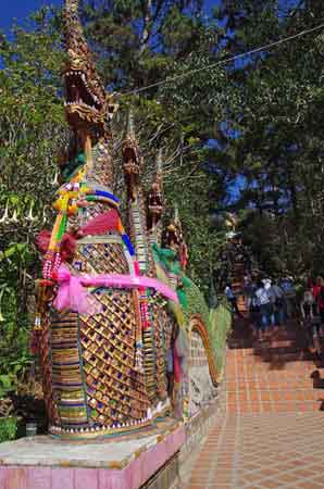 temple Do&iuml; Suthep Chiang Ma&iuml; Thaïlande 