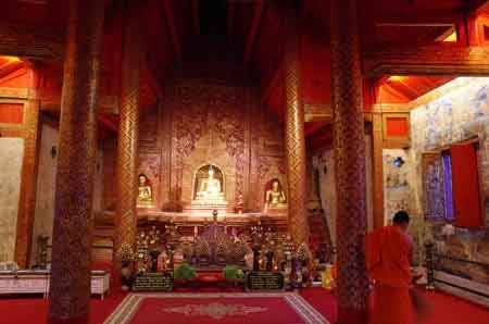 Wat Phra Sing Chiang Mai Thailande