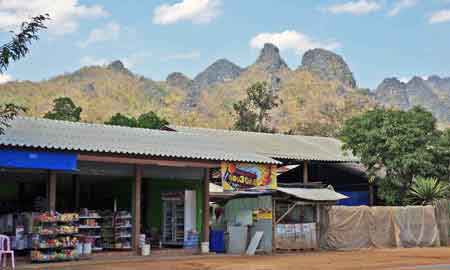 Tha&iuml;lande Thaton paysages march&eacute;