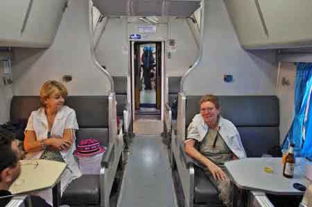 Thailande train entre Chiang Mai et Bangkok"