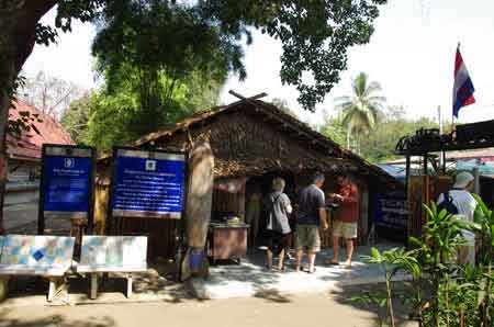 Thailande Mus&eacute;e JEATH du pont de la rivi&egrave;re Kwai