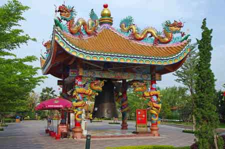 Thaïlande le temple chinois de Suphanburi