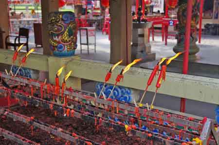 Thaïlande le temple chinois de Suphanburi