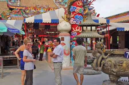 Thaïlande le temple chinois de Suphanburi