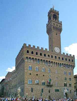 Florence Piazza della Signora Toscane Italie