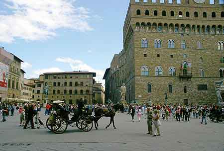 Florence Piazza della Signora Toscane Italie