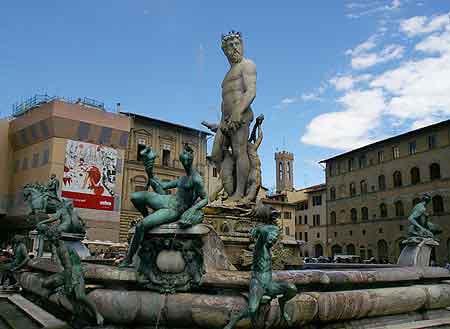 Florence Piazza della Signora Toscane Italie