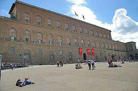 Florence palais Pitti Toscane Italie