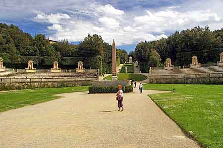 Florence  jardins de Boboli Toscane Italie
