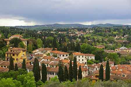 Florence jardins de Boboli Toscane Italie