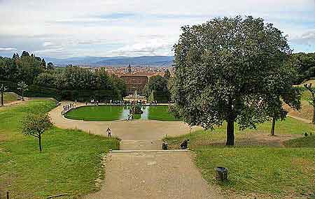 Florence jardins de Boboli Toscane Italie