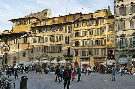 Florence place de la cathédrale Toscane Italie