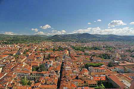 Florence campanile de
						Giotto.Toscane Italie