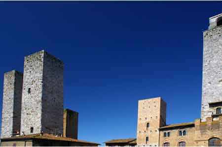 San Gimignano  Toscane Italie