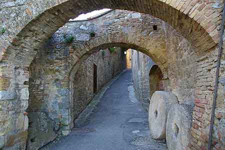 San Gimignano  Toscane Italie