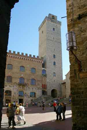 San Gimignano  Toscane Italie