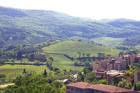 San Gimignano  Toscane Italie