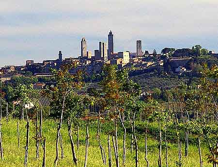 San Gimignano  Toscane Italie