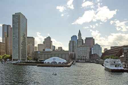 Port de Boston Massachusetts croisiere