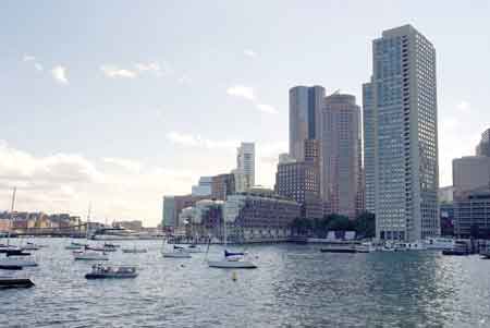 Port de Boston Massachusetts croisiere